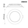 Точечный светильник Luna 358030