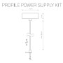 Питание подвесное Profile Power Supply Kit 9238