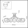 Потолочная люстра Breana 4557/7C