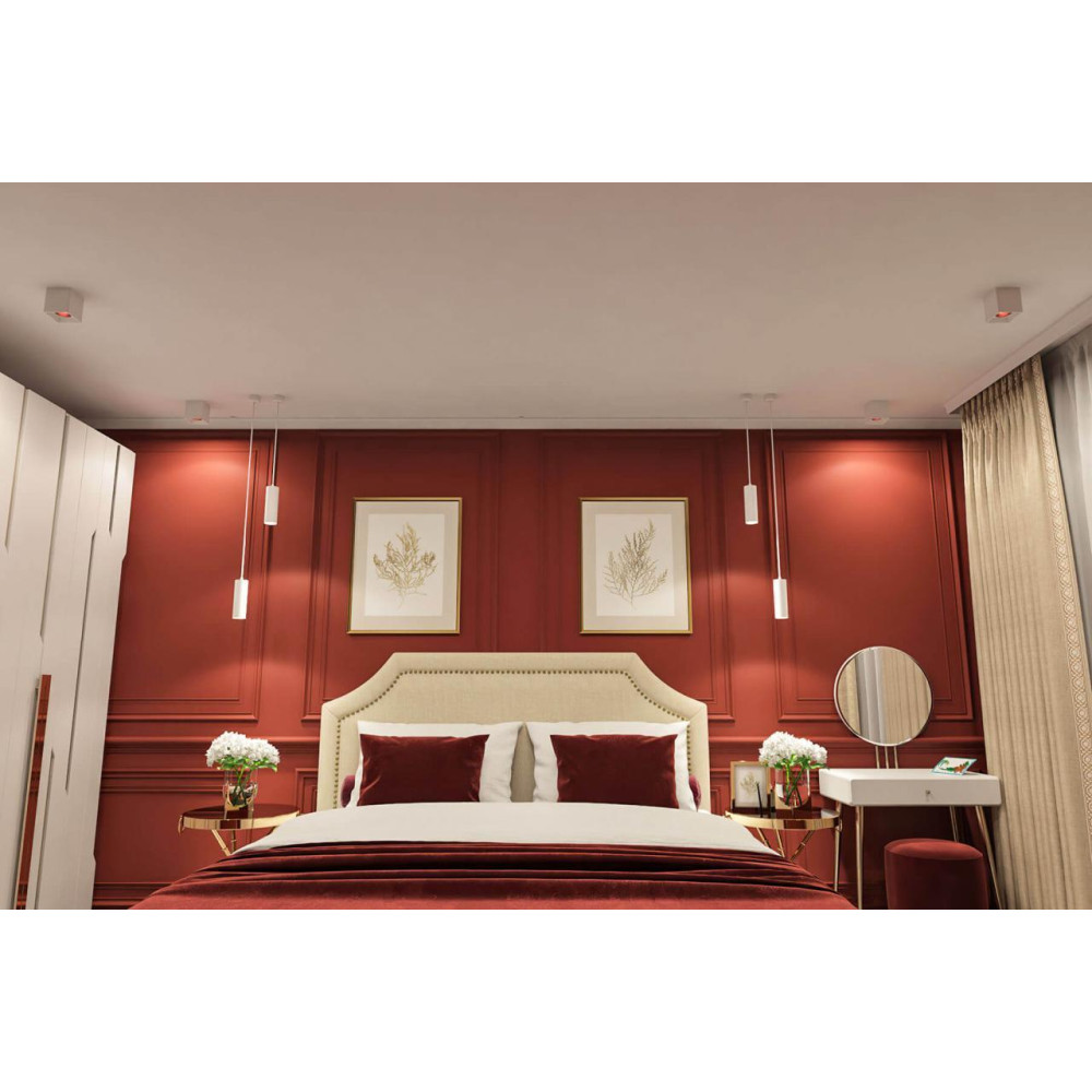 Точечный светильник DK3030 DK3080-WH+RD
