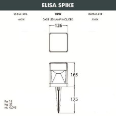 Грунтовый светильник Elisa DS2.561.000.LXD1L