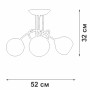 Потолочная люстра V43090-13/3PL